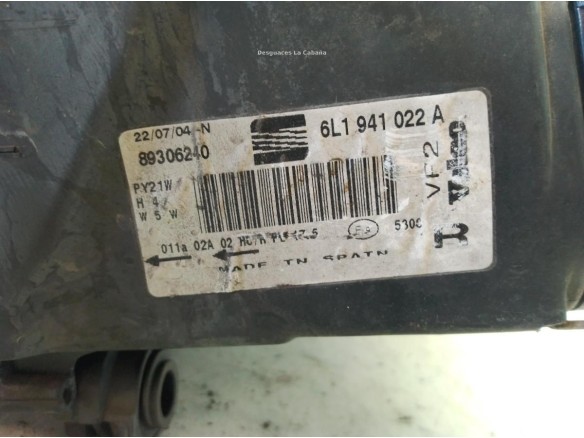 6L1941752M FARO DERECHO SEAT IBIZA III (6L1)|Desguaces La Cabaña