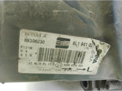 6L1941751M FARO IZQUIERDO SEAT IBIZA III (6L1)|Desguaces La Cabaña