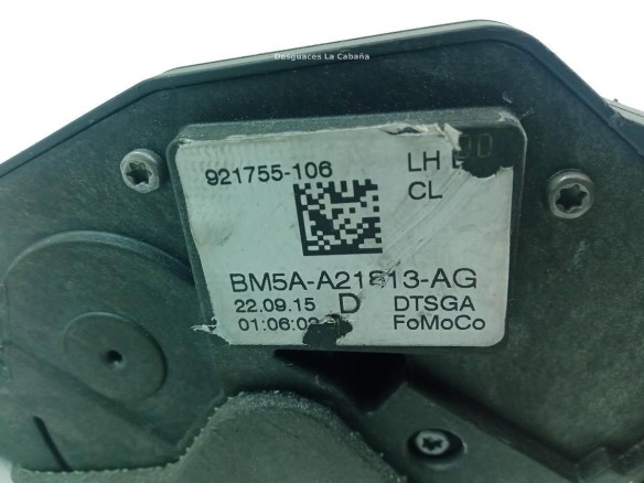 CERRADURA PUERTA LAT DEL IZQ FORD TRANSIT COURIER Furgón |Desguaces La Cabaña