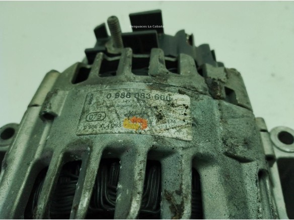 A6461540802, 0986083600 ALTERNADOR MERCEDES BENZ SPRINTER 5-t Autobús|Desguaces La Cabaña