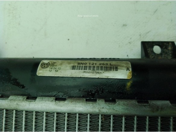 5N0121253N RADIADOR AGUA VW TIGUAN (5N_)|Desguaces La Cabaña