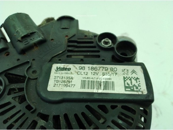 9818677980 ALTERNADOR PEUGEOT 308 II|Desguaces La Cabaña