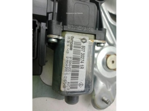 807205115R ELEVALUNAS PUERTA LAT DEL DER RENAULT SCENIC III (JZ0/1_)|Desguaces La Cabaña