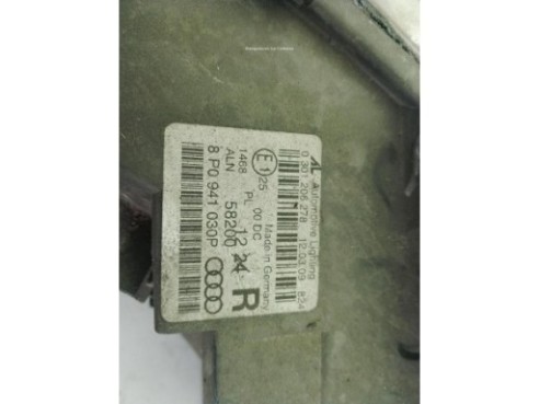 8P0941030P FARO DERECHO AUDI A3 Sportback (8PA)|Desguaces La Cabaña