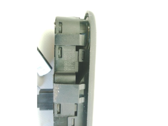 6554E4, 96351622XT MANDO ELEVALUNAS PUERTA LAT DEL IZQ PEUGEOT 307 SW (3H)|Desguaces La Cabaña