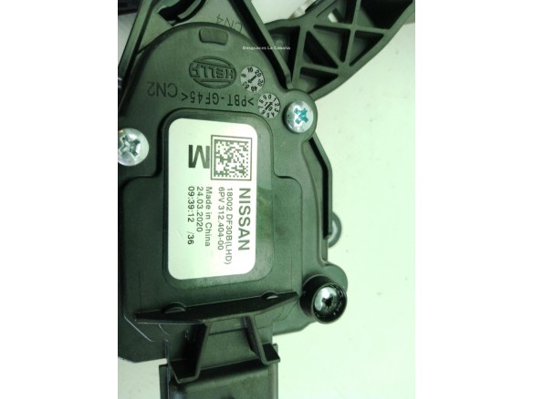 6PV31240400 POTENCIOMETRO ACELERADOR RENAULT KOLEOS II|Desguaces La Cabaña