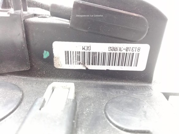 81303U000 CERRADURA PUERTA LAT DEL IZQ KIA SPORTAGE (SL) |Desguaces La Cabaña