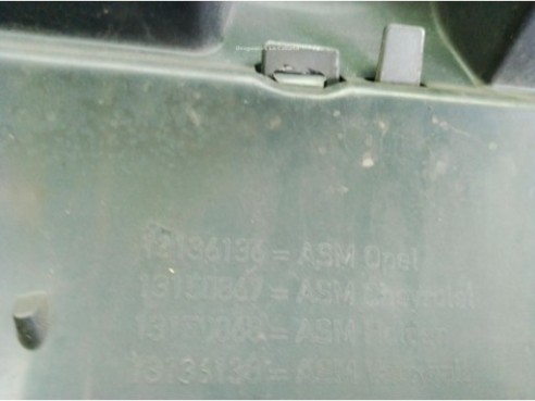 13216644, 13136136 REJILLA / CALANDRA OPEL ZAFIRA B (A05)|Desguaces La Cabaña