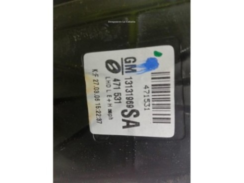 13162280 ESPEJO IZQ OPEL ZAFIRA B (A05)|Desguaces La Cabaña