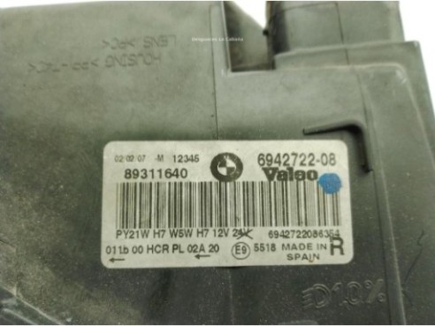 63116942748, 694272208 FARO DERECHO BMW 3 (E90)|Desguaces La Cabaña