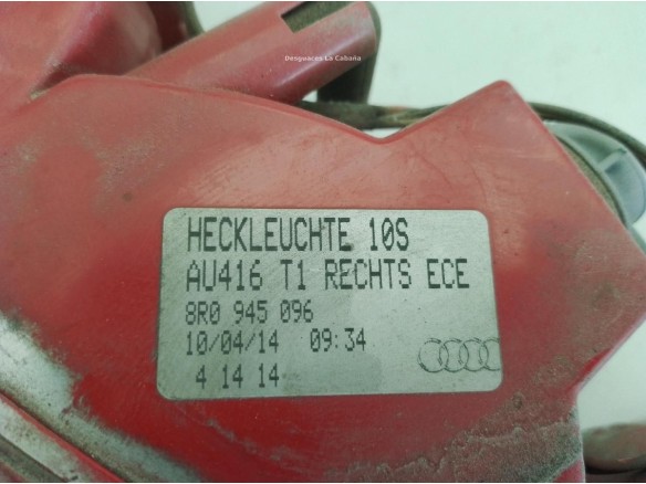 8R0945096 PILOTO TRA DER INF AUDI Q5 (8RB)|Desguaces La Cabaña