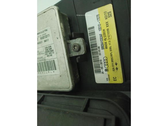 8R0998030J, 8R0941030AF FARO DERECHO AUDI Q5 (8RB)|Desguaces La Cabaña