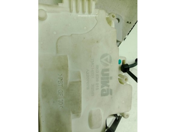 8K0839015 CERRADURA PUERTA LAT TRA IZQ AUDI Q5 (8RB)|Desguaces La Cabaña