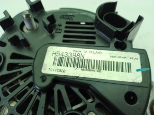 03G903016GX, H543398N ALTERNADOR AUDI Q5 (8RB)|Desguaces La Cabaña