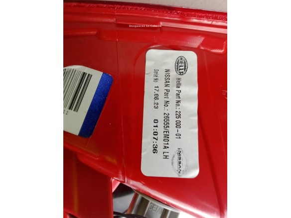   PILOTO TRA IZQ EXT NISSAN TIIDA Fastback (C11)|Desguaces La Cabaña