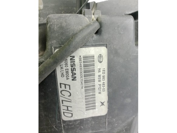   FARO IZQUIERDO NISSAN TIIDA Fastback (C11)|Desguaces La Cabaña