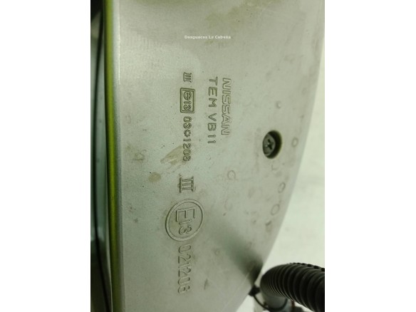   ESPEJO IZQ NISSAN TIIDA Fastback (C11)|Desguaces La Cabaña