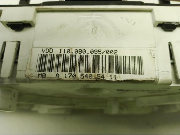 A1705405411, CUADRO INSTRUMENTOS MERCEDES BENZ SLK (R170)|Desguaces La Cabaña