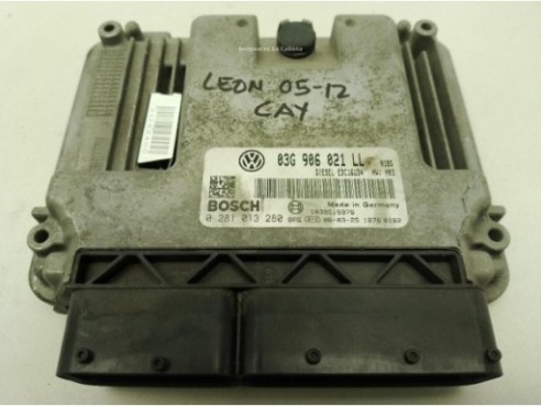 03G906021LL, CENTRALITA MOTOR SEAT LEON (1P1)|Desguaces La Cabaña