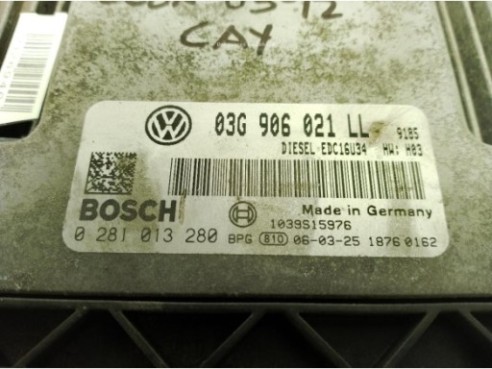 03G906021LL, CENTRALITA MOTOR SEAT LEON (1P1)|Desguaces La Cabaña