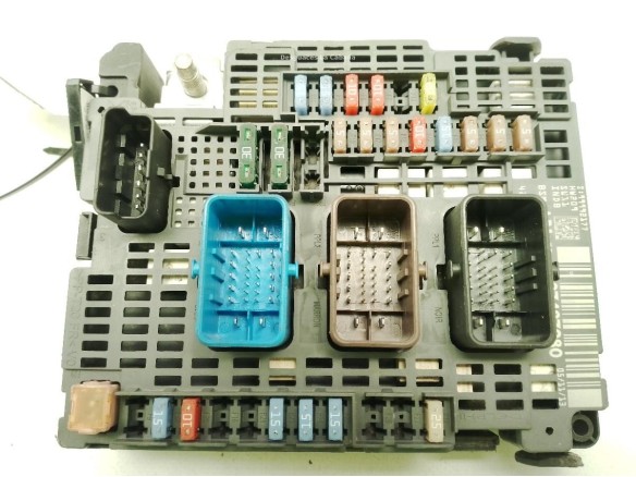9807427980 CAJA FUSIBLES INTERIOR (BSI) CITROEN C4 II (B7)|Desguaces La Cabaña