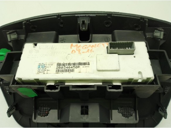 280346458R, DISPLAY RENAULT MEGANE III Fastback (BZ0_)|Desguaces La Cabaña