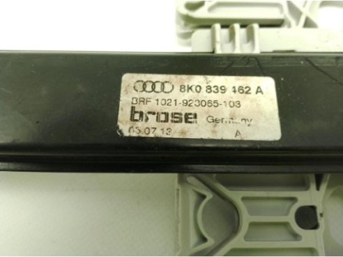 ELEVALUNAS PUERTA LAT TRA DER AUDI A4 (8K2, B8)|Desguaces La Cabaña