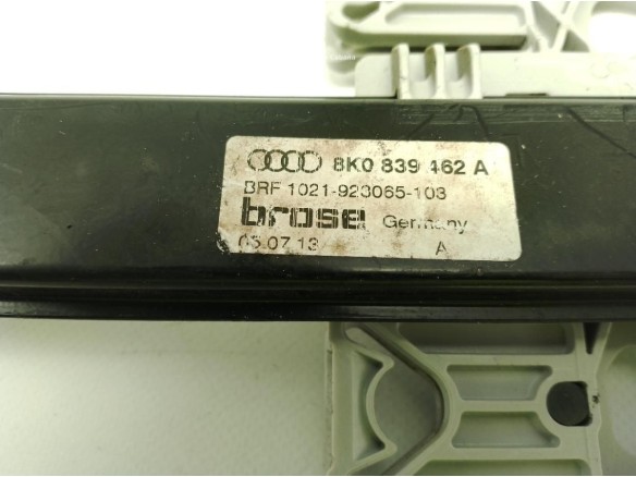 ELEVALUNAS PUERTA LAT TRA DER AUDI A4 (8K2, B8)|Desguaces La Cabaña