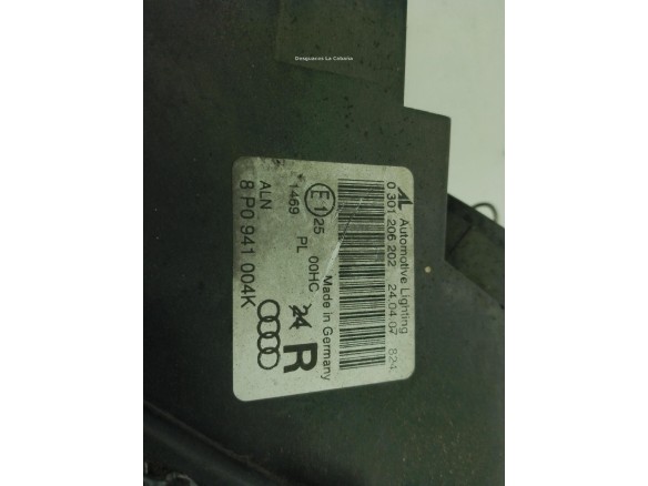 8P0941004K FARO DERECHO AUDI A3 (8P1)|Desguaces La Cabaña