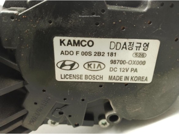 MOTOR LIMPIAPARABRISAS TRA HYUNDAI i10 (PA)|Desguaces La Cabaña