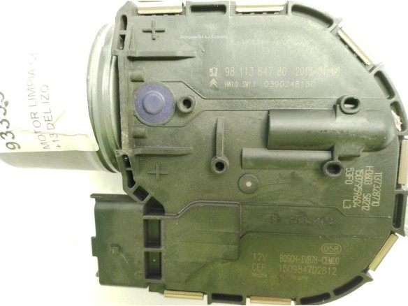 MOTOR LIMPIAPARABRISAS DEL IZQ CITROEN C4 Picasso II|Desguaces La Cabaña