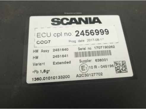 A2C30127702 MODULO ELECTRONICO SCANIA K|Desguaces La Cabaña