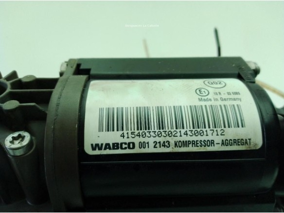 A2113200304 COMPRESOR NEUMATICO SUSPENSION MERCEDES BENZ CLASE S (W220)|Desguaces La Cabaña