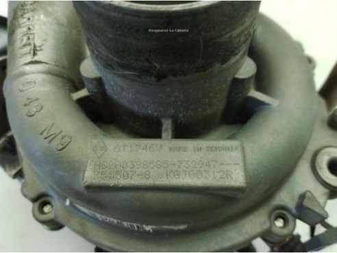 755507 TURBO RENAULT MEGANE II (BM0/1_, CM0/1_)|Desguaces La Cabaña