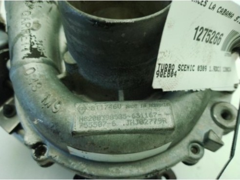 755507 TURBO RENAULT SCENIC II (JM0/1_)|Desguaces La Cabaña