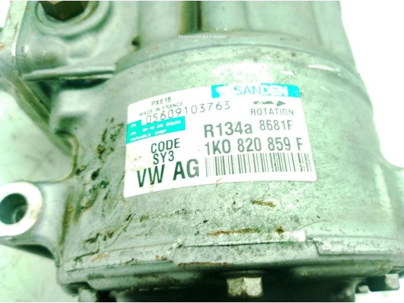 1K0820808F COMPRESOR AA SEAT LEON (1P1)|Desguaces La Cabaña