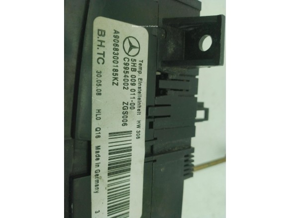 A9068300185KZ MANDO CALEFACCION MERCEDES BENZ SPRINTER 3,5-t Autobús (906)|Desguaces La Cabaña