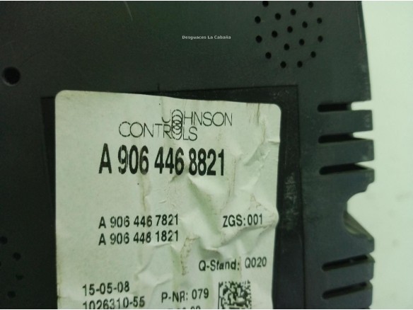 A9065420401, A9064468821 CUADRO INSTRUMENTOS MERCEDES BENZ SPRINTER 3,5-t Autobús (906)|Desguaces La Cabaña