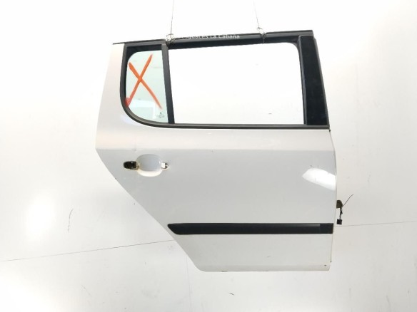 5J6833056 PUERTA LAT TRA DER SKODA FABIA II (542)|Desguaces La Cabaña