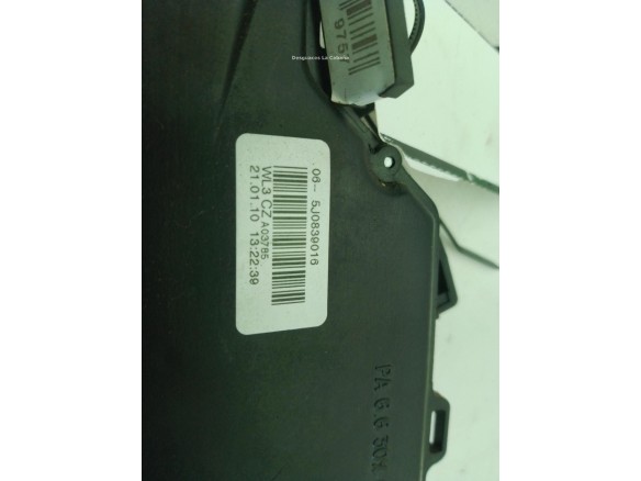 5J0839016 CERRADURA PUERTA LAT TRA DER SKODA FABIA II (542)|Desguaces La Cabaña