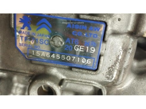 20GE19 CAJA CAMBIOS CITROEN C4 Picasso II|Desguaces La Cabaña