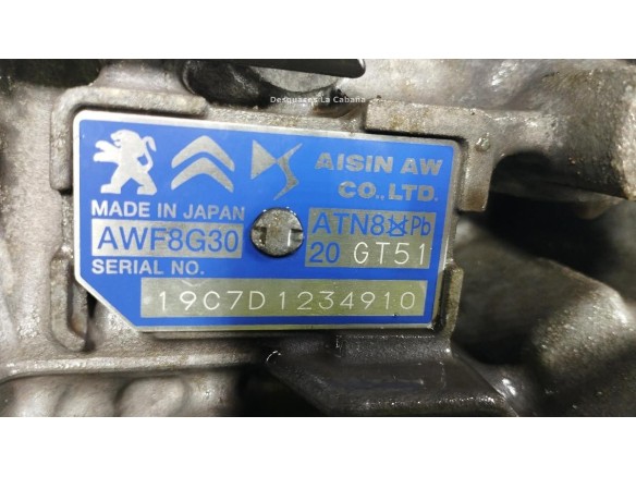 20GT51 CAJA CAMBIOS CITROEN GRAND C4 SPACETOURER|Desguaces La Cabaña