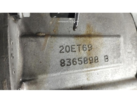 20ET69 CAJA CAMBIOS PEUGEOT 208|Desguaces La Cabaña