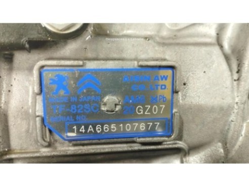 20GZ07 CAJA CAMBIOS PEUGEOT 308 SW II|Desguaces La Cabaña