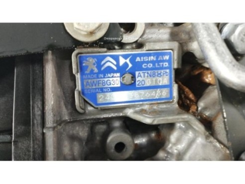 20GTCA CAJA CAMBIOS PEUGEOT 2008 II|Desguaces La Cabaña