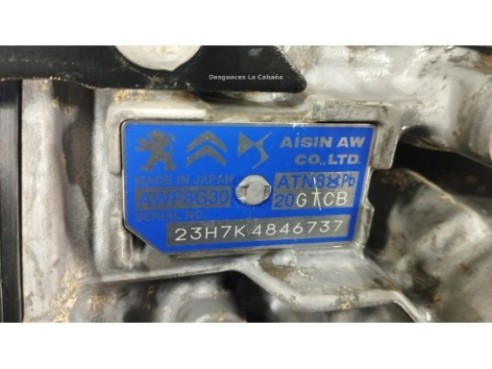 20GTCB CAJA CAMBIOS PEUGEOT 3008 SUV (M_)|Desguaces La Cabaña