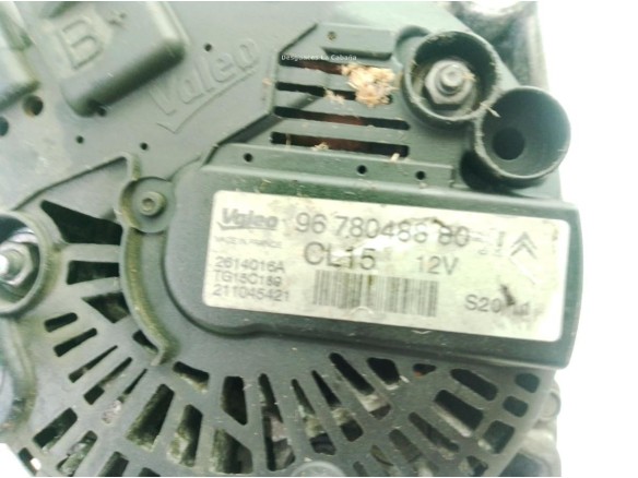  9678048880 ALTERNADOR CITROEN C3 II|Desguaces La Cabaña