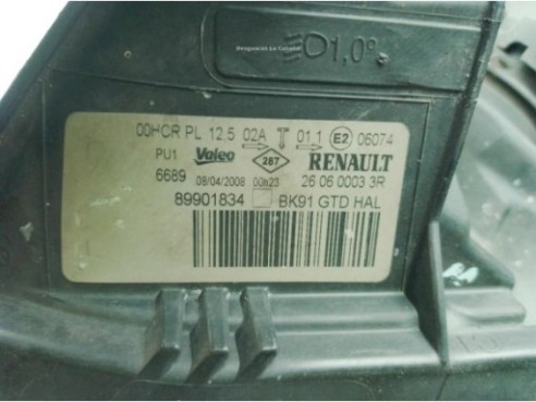 260600033R FARO IZQUIERDO RENAULT LAGUNA III Grandtour (KT0/1)|Desguaces La Cabaña