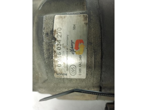0986034270 ALTERNADOR MAN L 2000|Desguaces La Cabaña