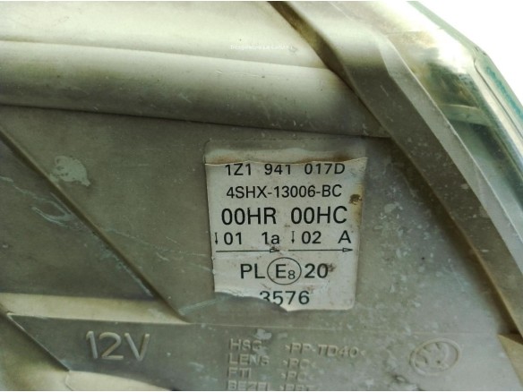 1Z1941017D, 4SHX13006BC FARO IZQUIERDO SKODA OCTAVIA II (1Z3)|Desguaces La Cabaña